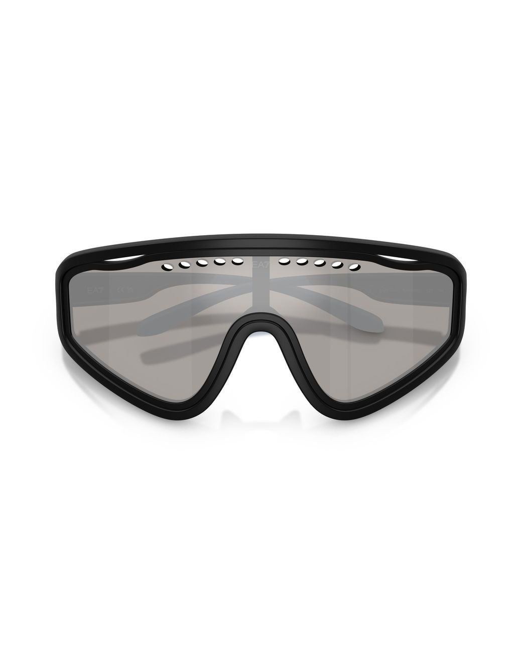 Moncler Black Q74005 62886G Sunglasses Injected Geometric Mirror for men