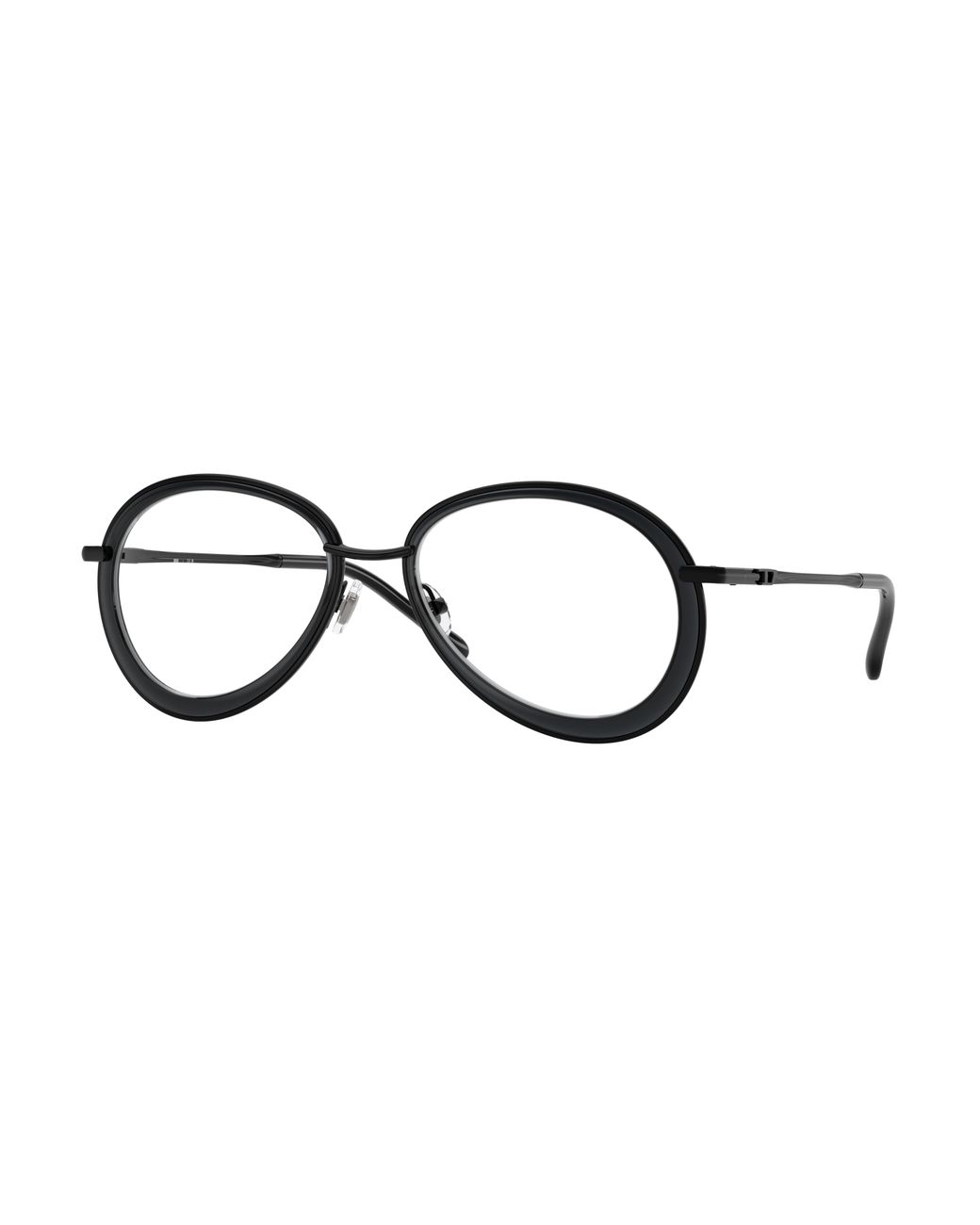 DIESEL Black Dl5007 1002 Optical Frames Metal Round Normal
