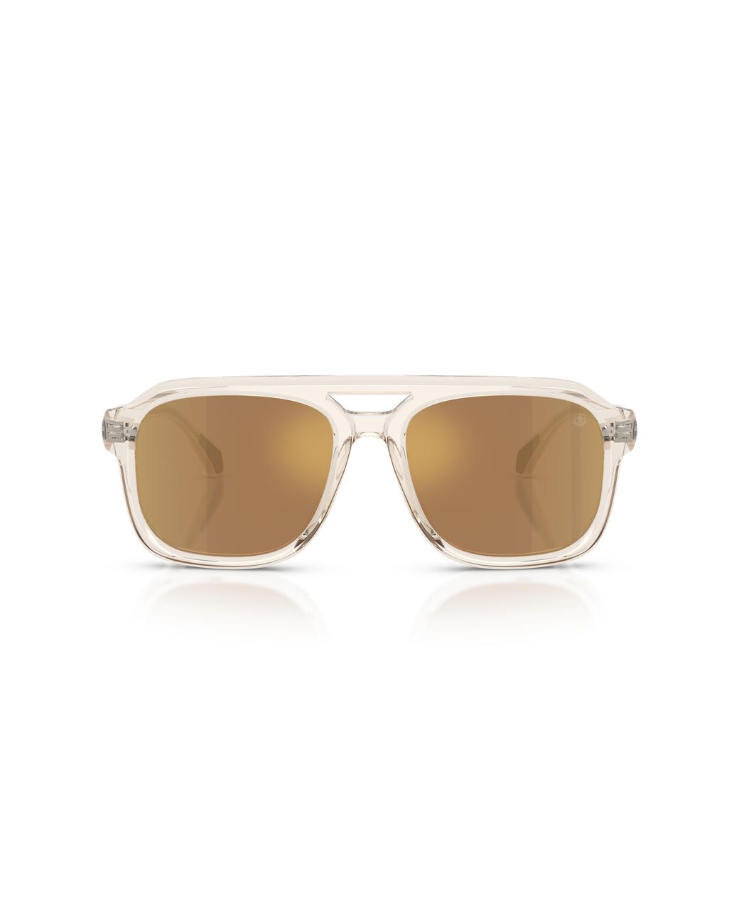 Moncler Black Me6024 Vantos 30032T Sunglasses Acetate Pillow Polarized Mirrored