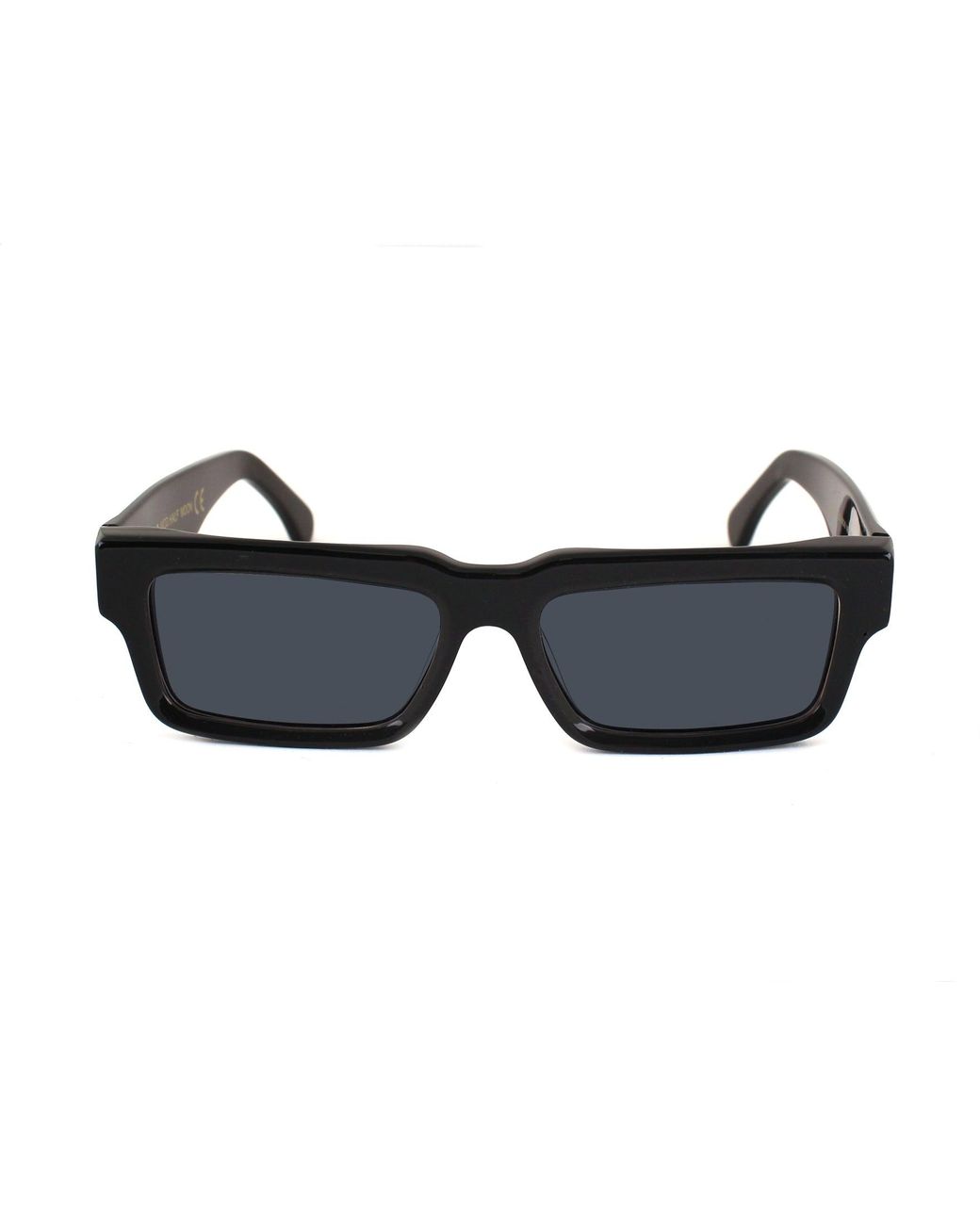Xlab Black Half Moon Sunglasses Acetate Lilac Squared Polarized