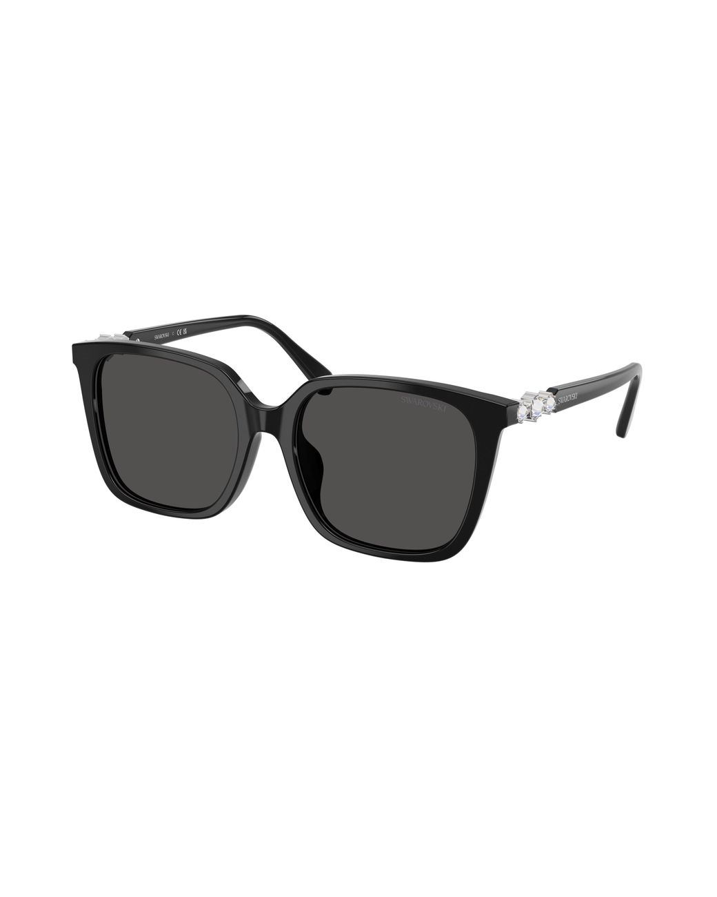 Swarovski Black Sk6053D 103887 Sunglasses Acetate Pillow Normal