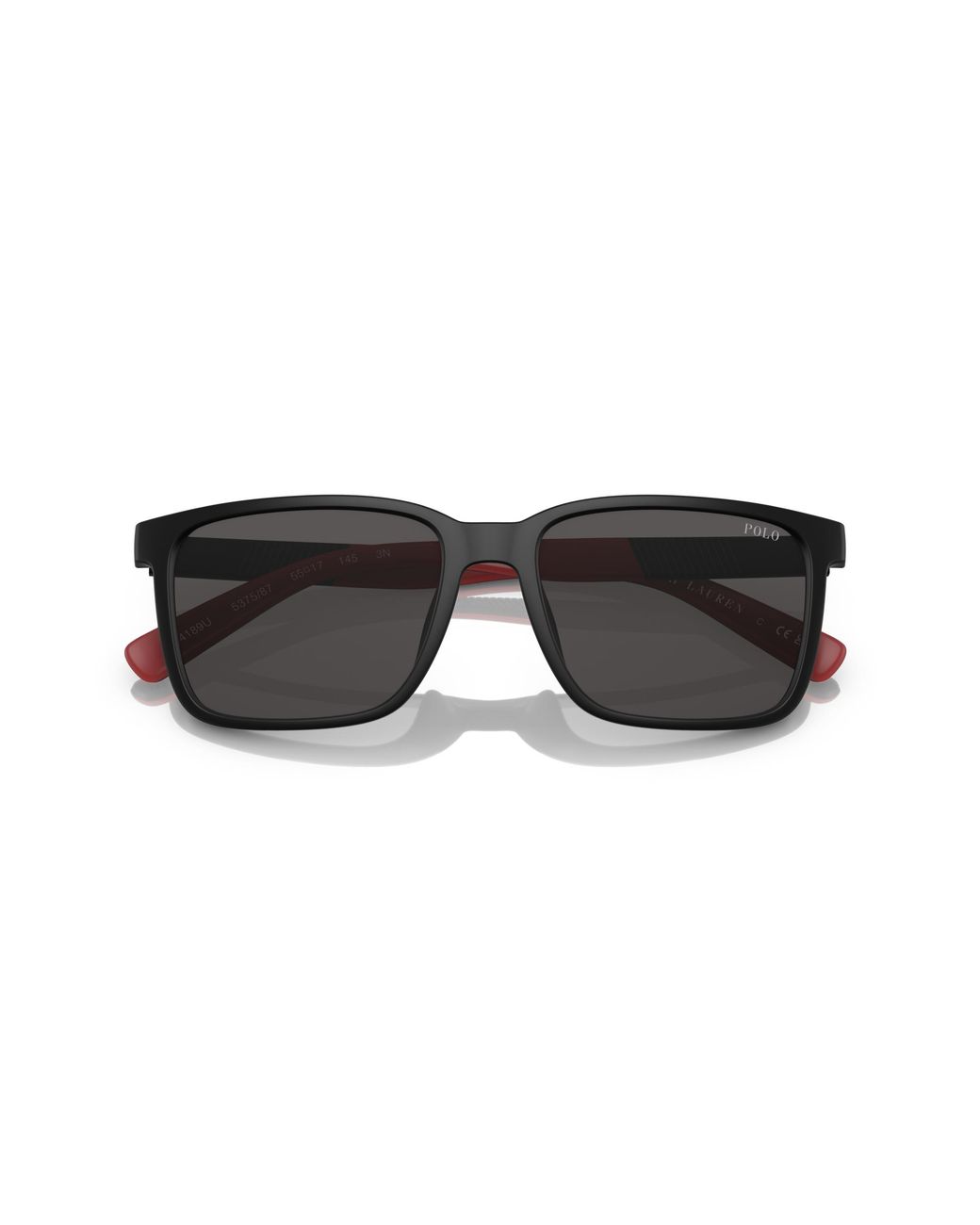 Polo Ralph Lauren Black Ph4189U 537587 Sunglasses Injected Squared Normal for men