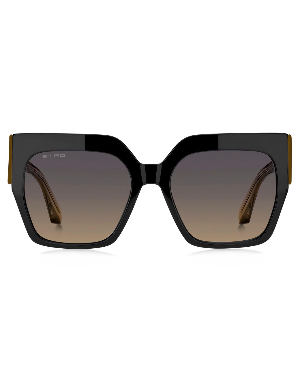 Etro Black 0122/S 71C/Um Sunglasses Acetate Squared Normal Nuanced