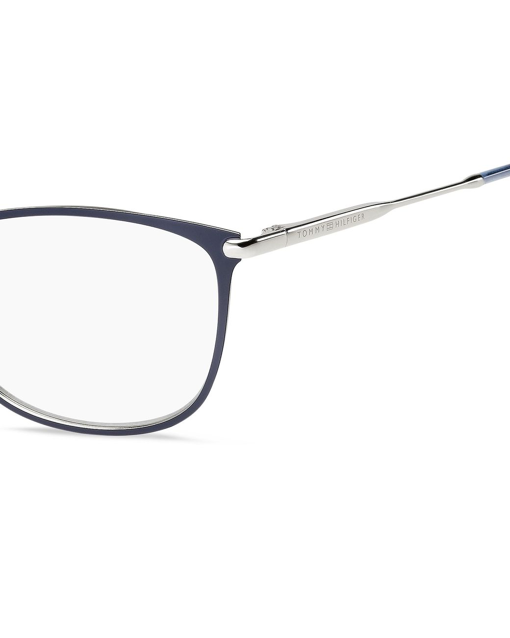 Tommy Hilfiger Black Th 1637 Ecj Optical Frames Steel Cat Eye