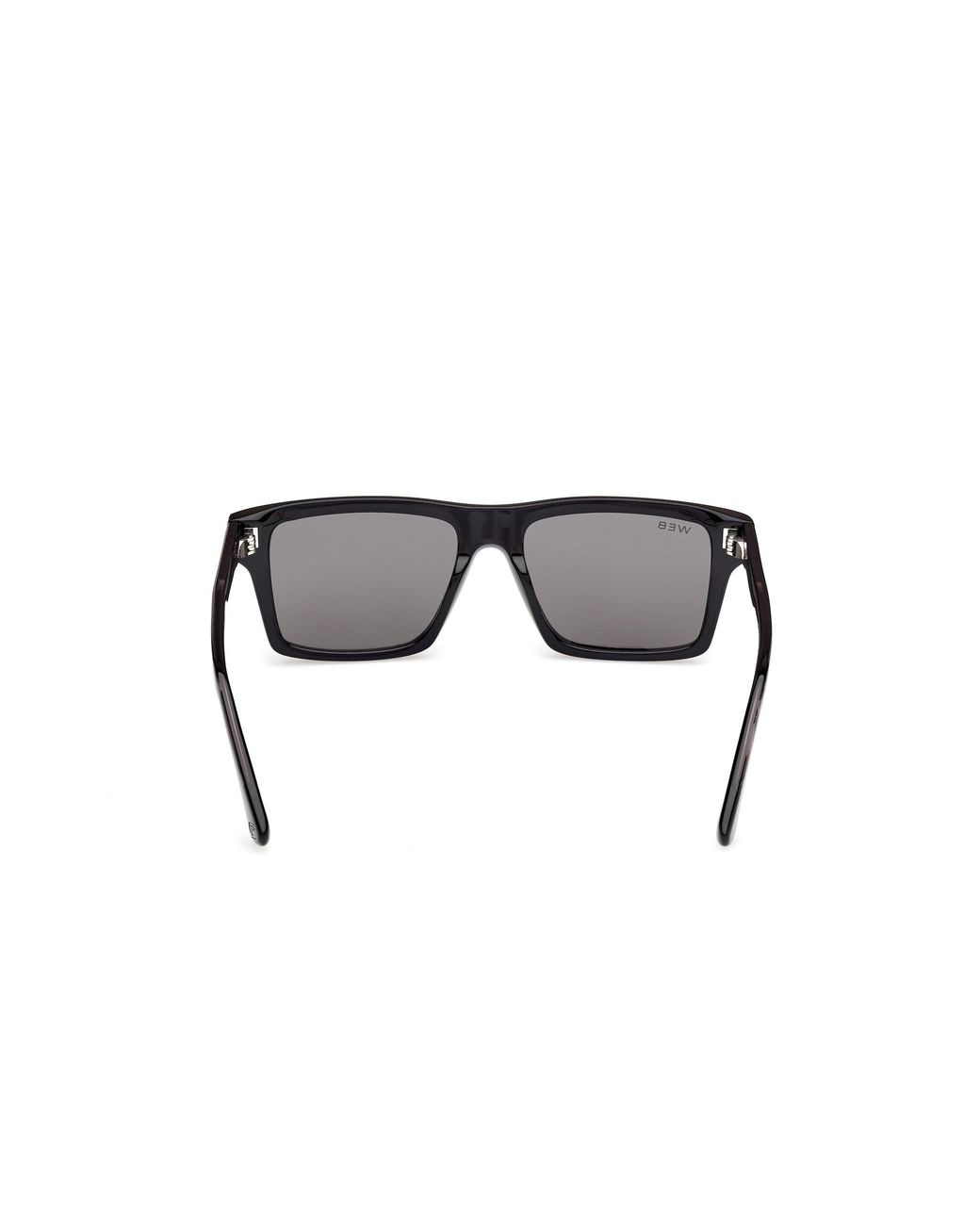 Web Black We0383 05D Sunglasses Acetate Smoke Squared Polarized for men