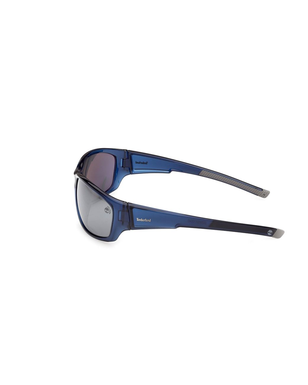 Timberland Black Tb00083 90D Sunglasses Injected Smoke Squared Polarized for men