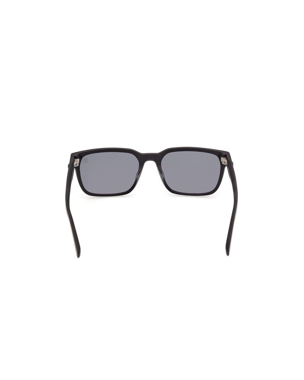 Timberland Black Tb00099 02D Sunglasses Acetate Smoke Squared Polarized for men