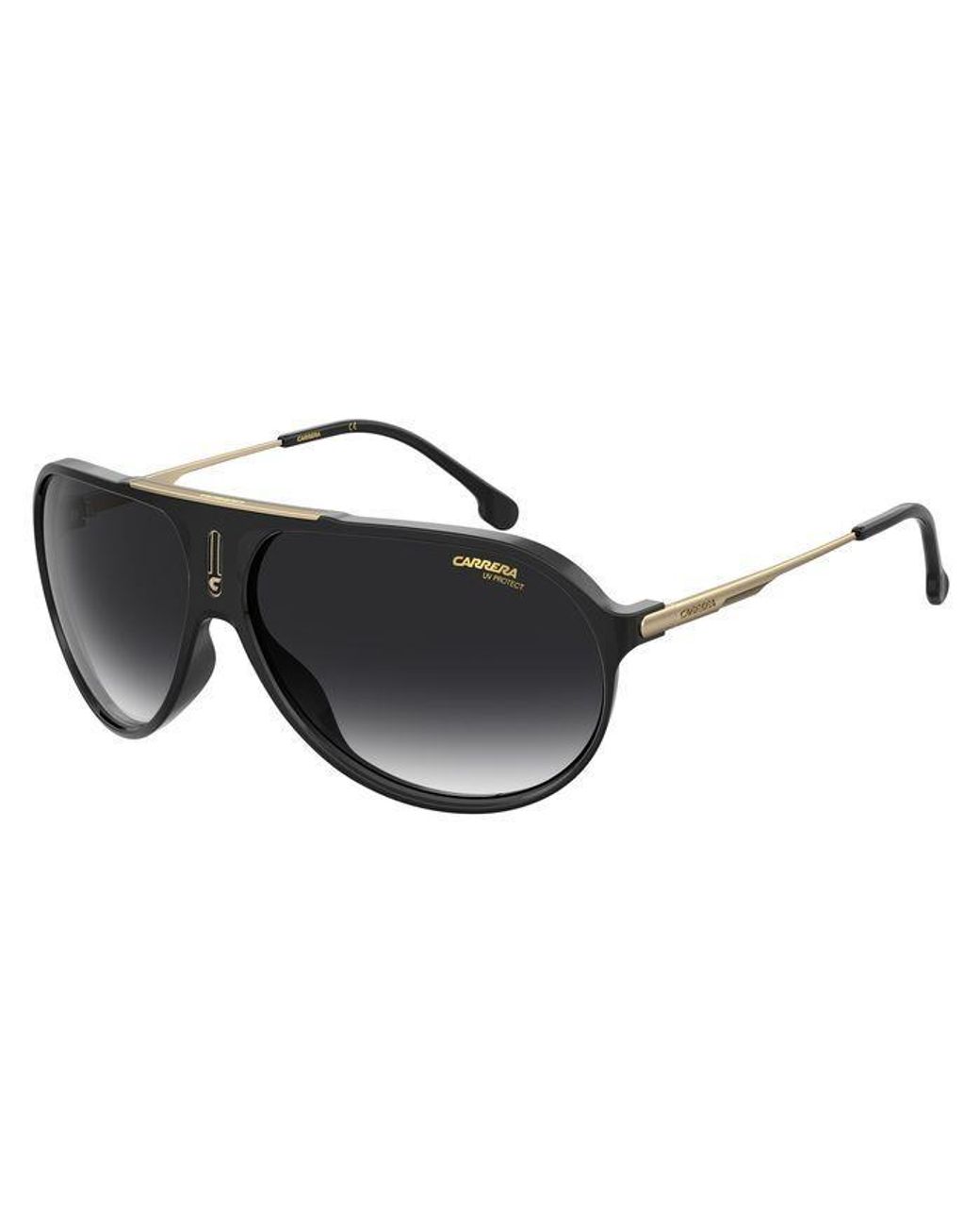 Carrera Black Hot65 807/9O Sunglasses Acetate Pilot Normal Shaded
