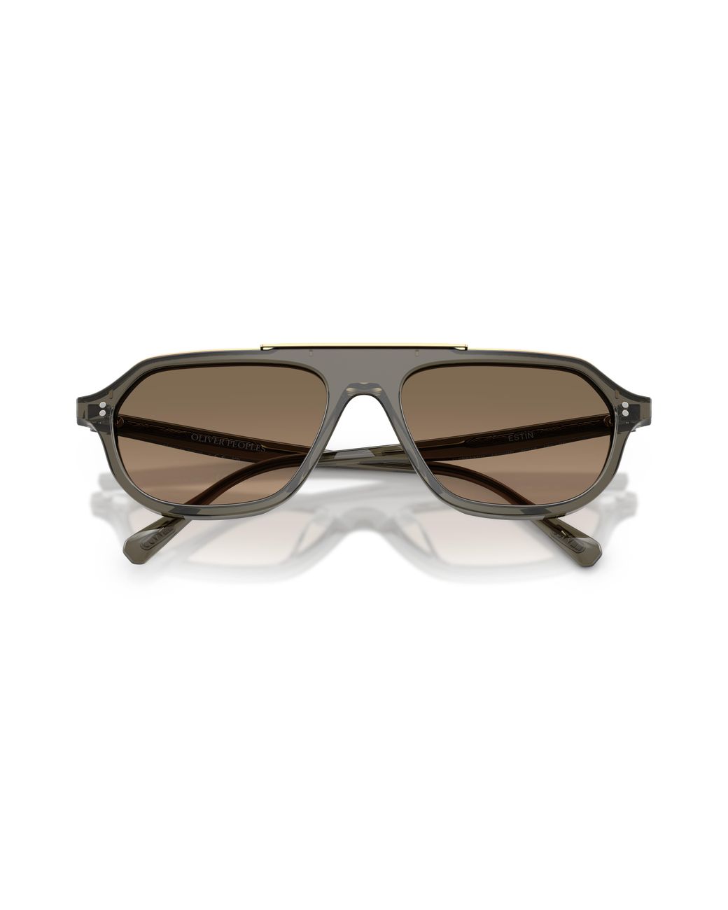 Oliver Peoples Black Ov5613Su Estin 1820Gn Sunglasses Acetate Geometric Polarized for men