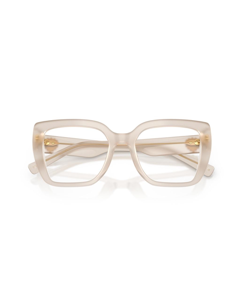 Dolce & Gabbana Black Dg3441 3420 Optical Frames Acetate Transparent Squared Normal