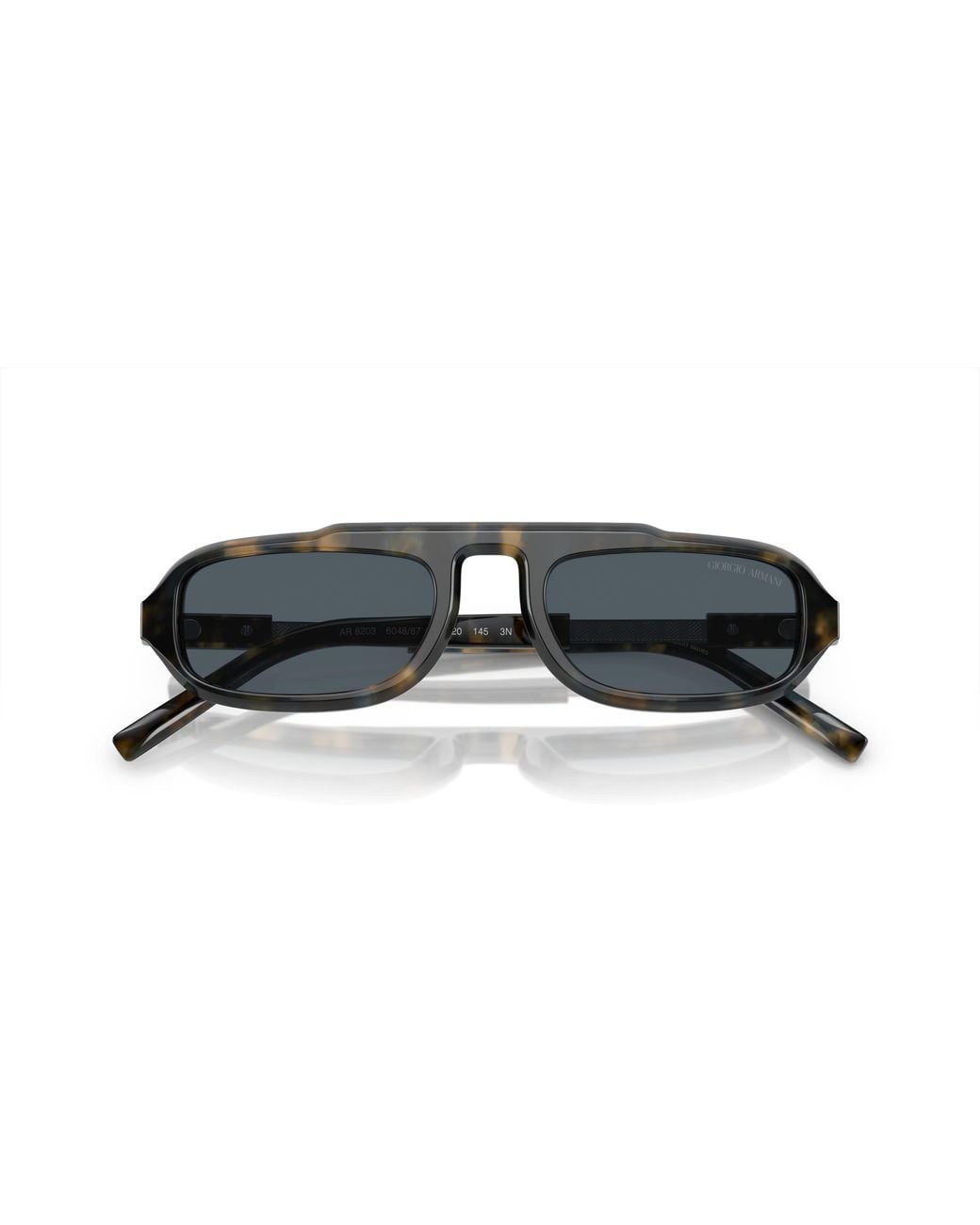 Giorgio Armani Black Ar8203 604887 Sunglasses Acetate Squared Normal for men