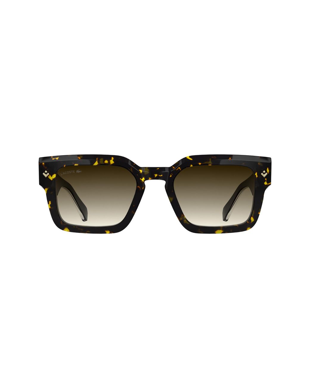 Lacoste Black L6071S 230 Sunglasses Acetate Squared Normal Shaded