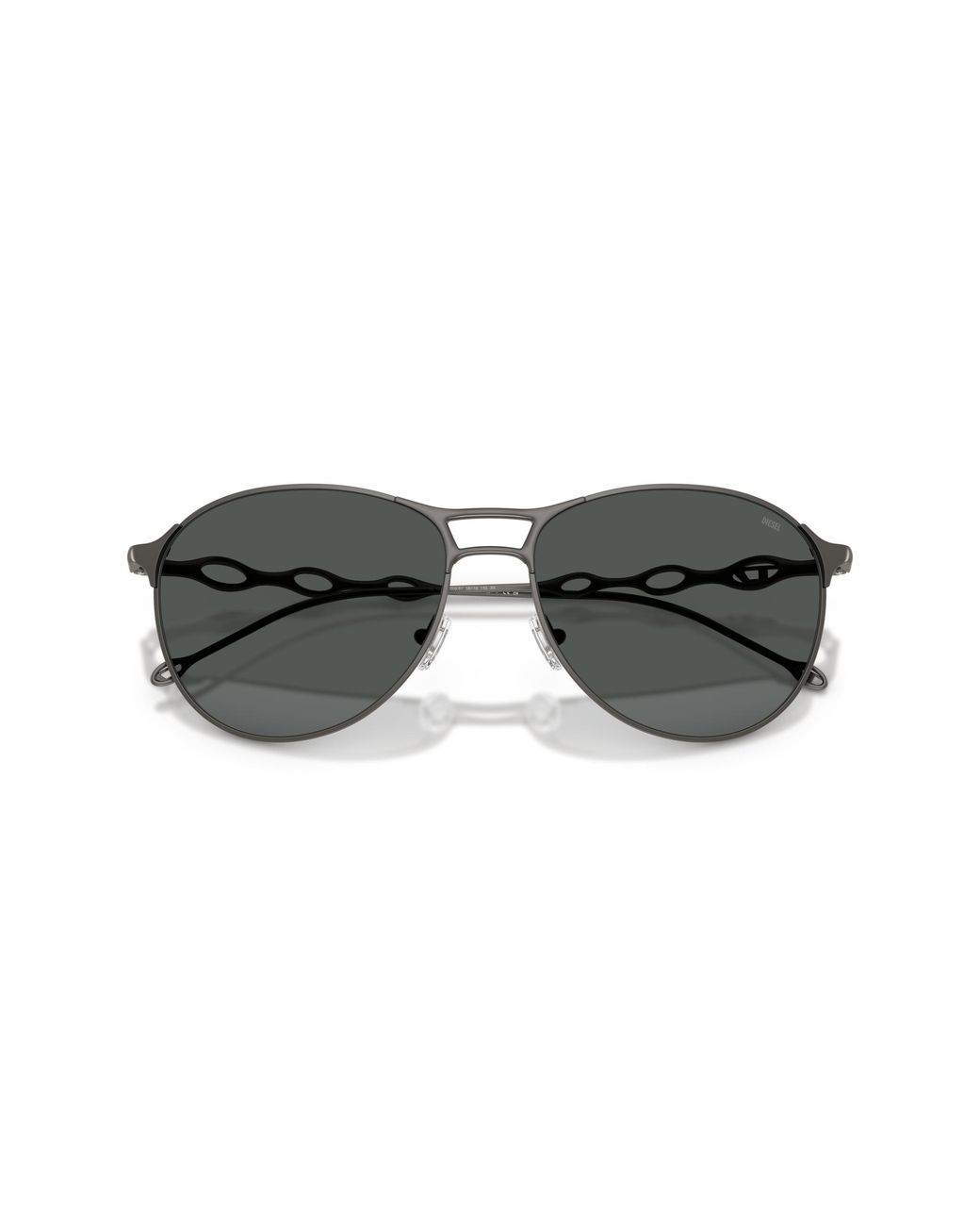 DIESEL Black Dl1009 100987 Sunglasses Metal Pantos Normal