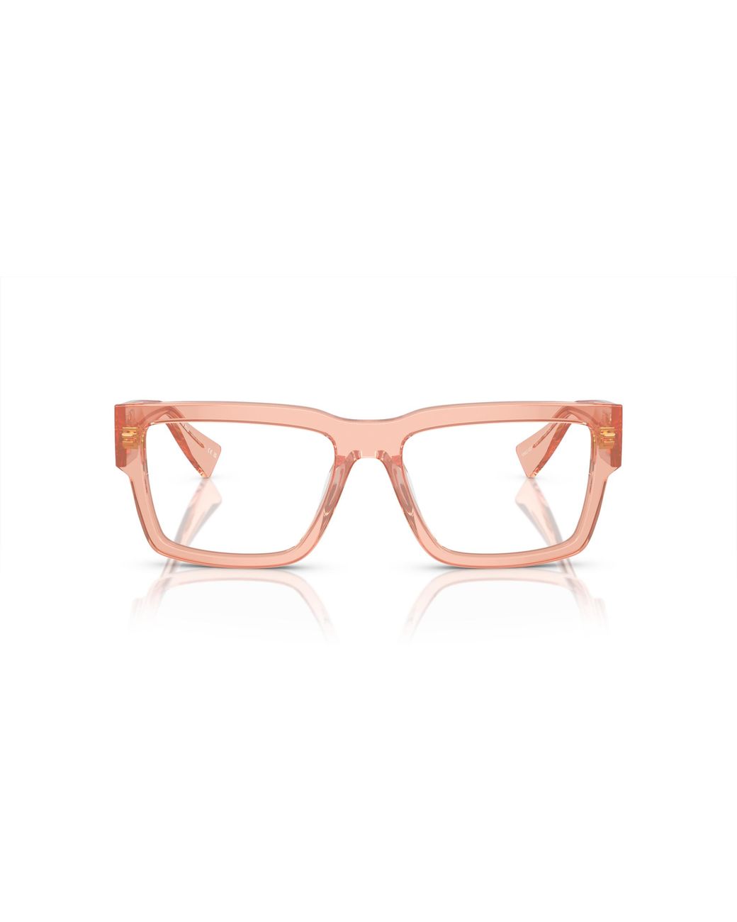 Miu Miu Black Mu 02Xv 13T1O1 Optical Frames Acetate Transparent Squared Normal