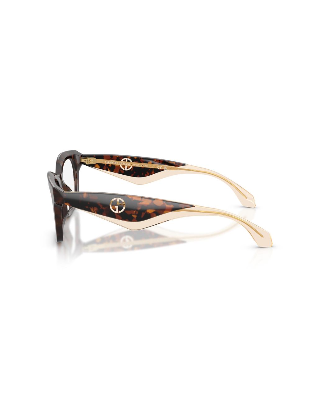 Giorgio Armani Black Ar7277U 6231 Optical Frames Acetate Butterfly Normal
