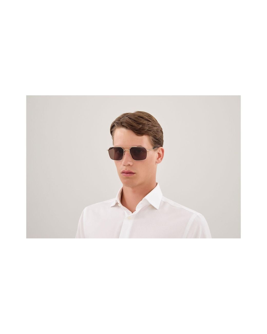 Montblanc Black Mb0521S 002 Sunglasses Metal Pilot for men