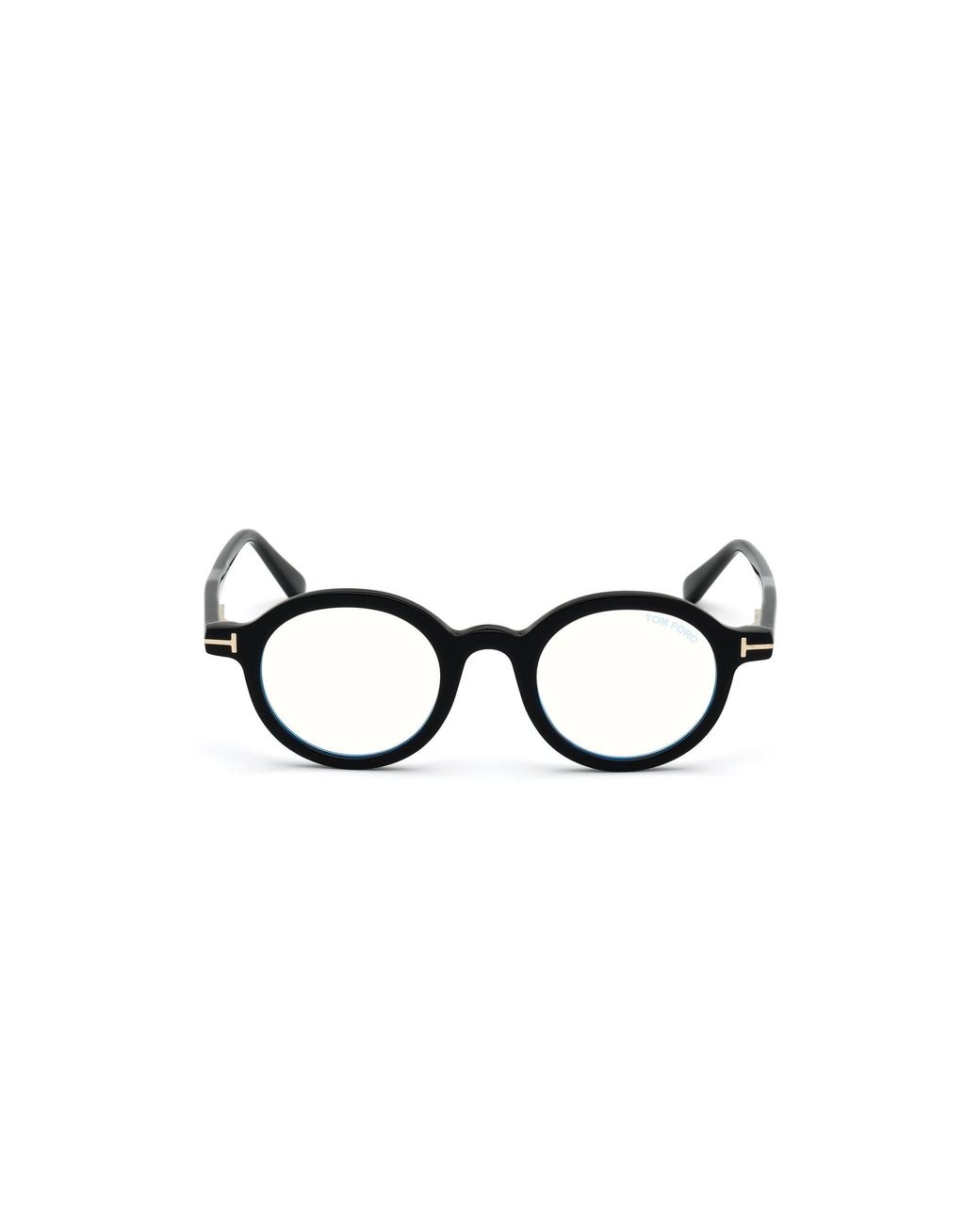Tom Ford Black Ft5664-B 52 Optical Frames Acetate Round Normal