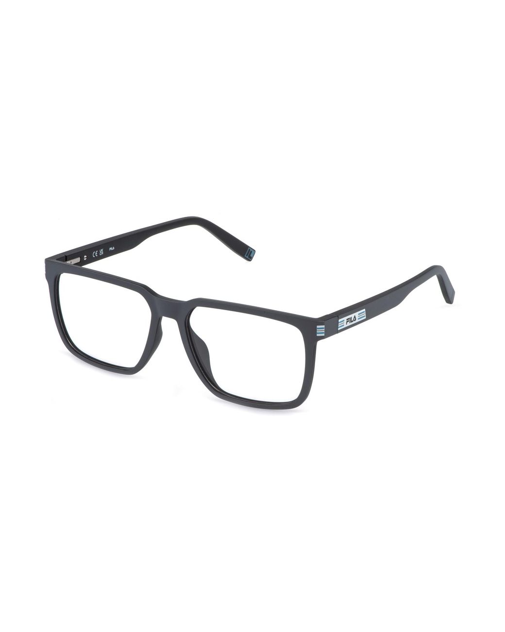 Fila Black Vfid08 0U47 Optical Frames Injected Squared for men
