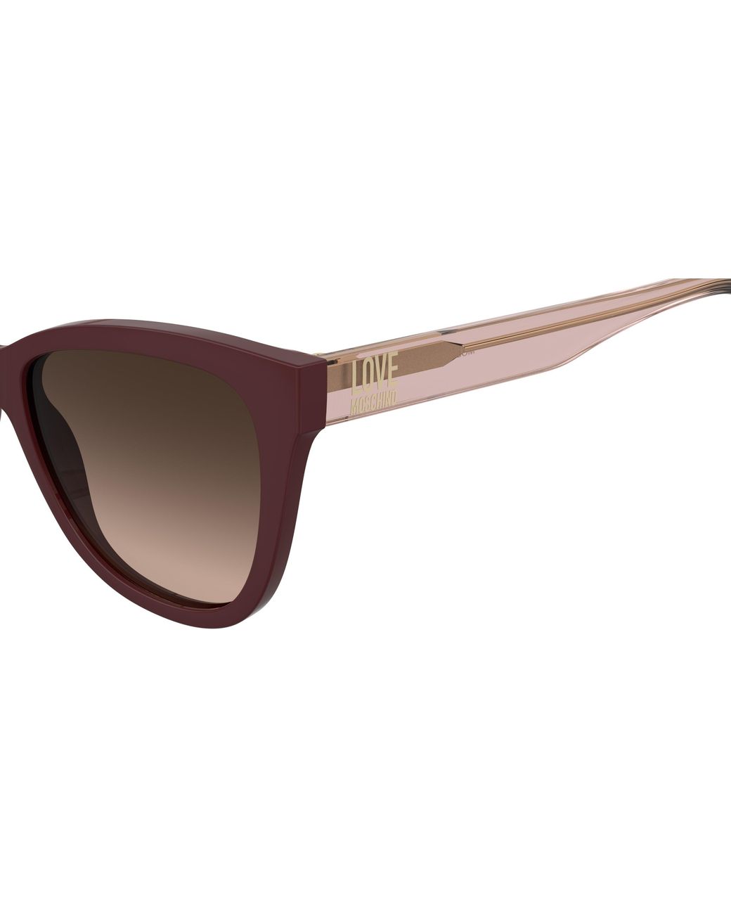 Moschino Black Mol097/S Lhf/Ha Sunglasses Acetate Cat Eye Normal Shaded