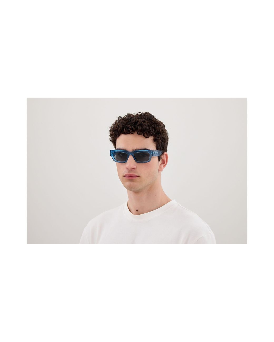 Gucci Blue Gg1838S 010 Sunglasses Acetate Squared for men