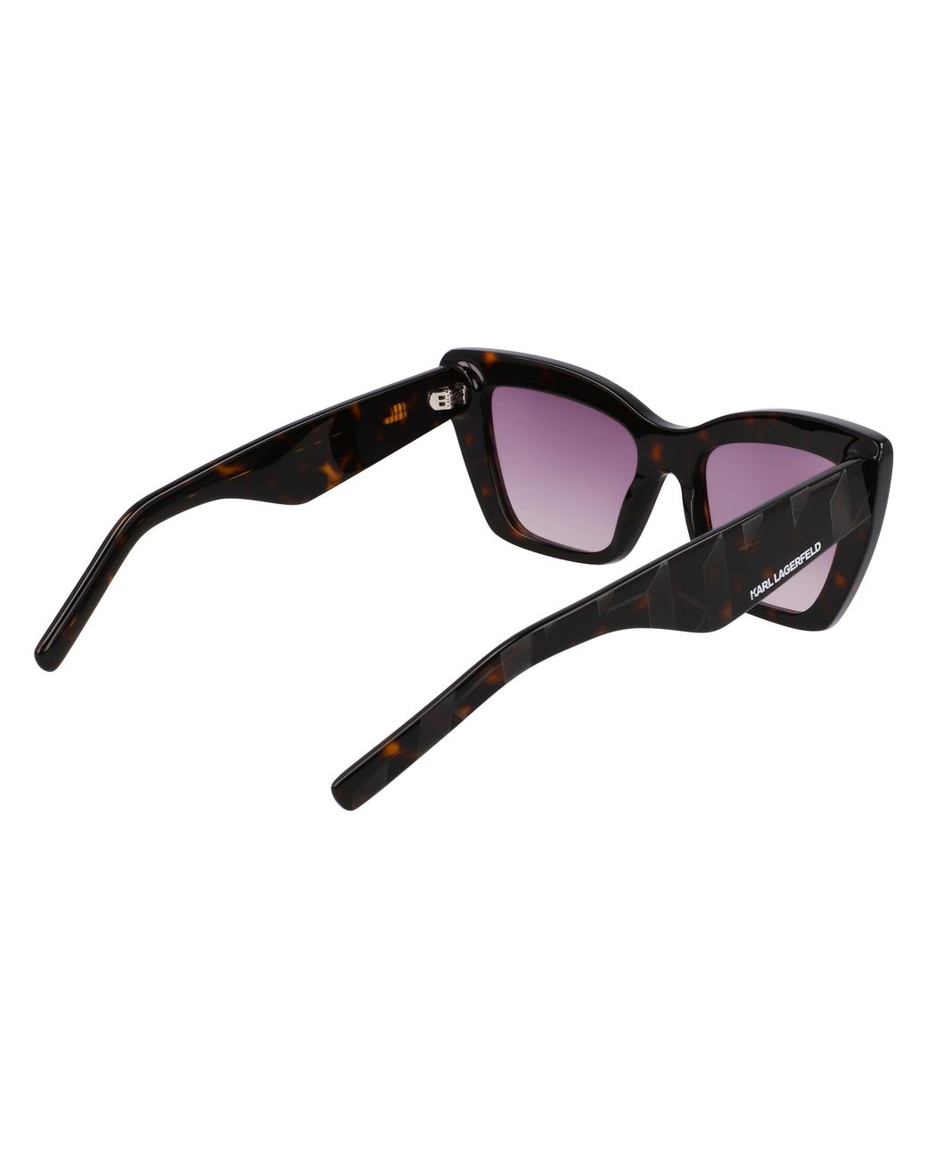 Karl Lagerfeld Black Kl6158S 242 Sunglasses Acetate Cat Eye Normal Normal