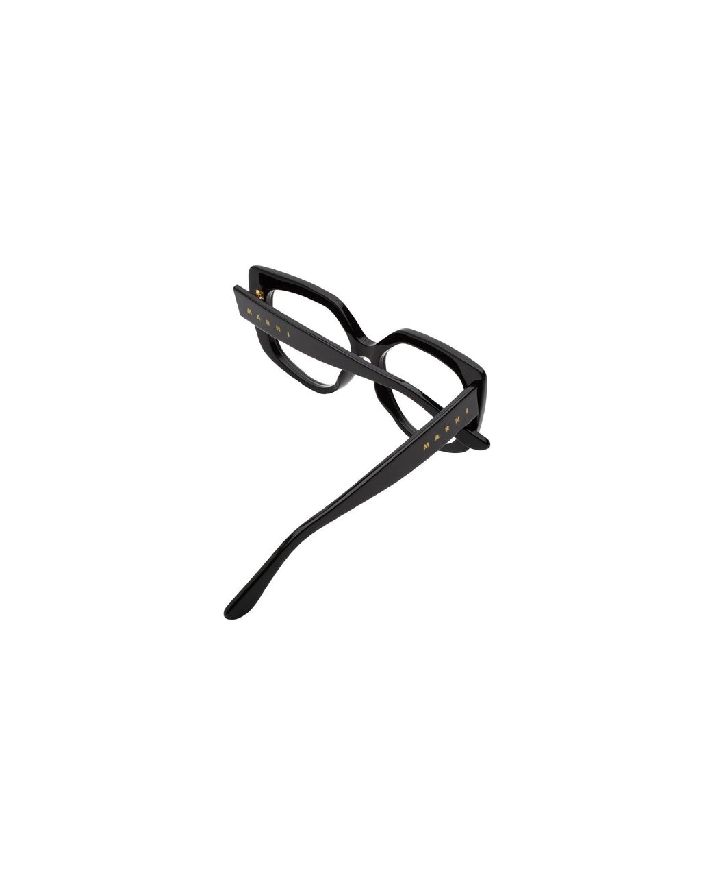 Marni Black C01 Zvier Optical Frames Acetate Geometric