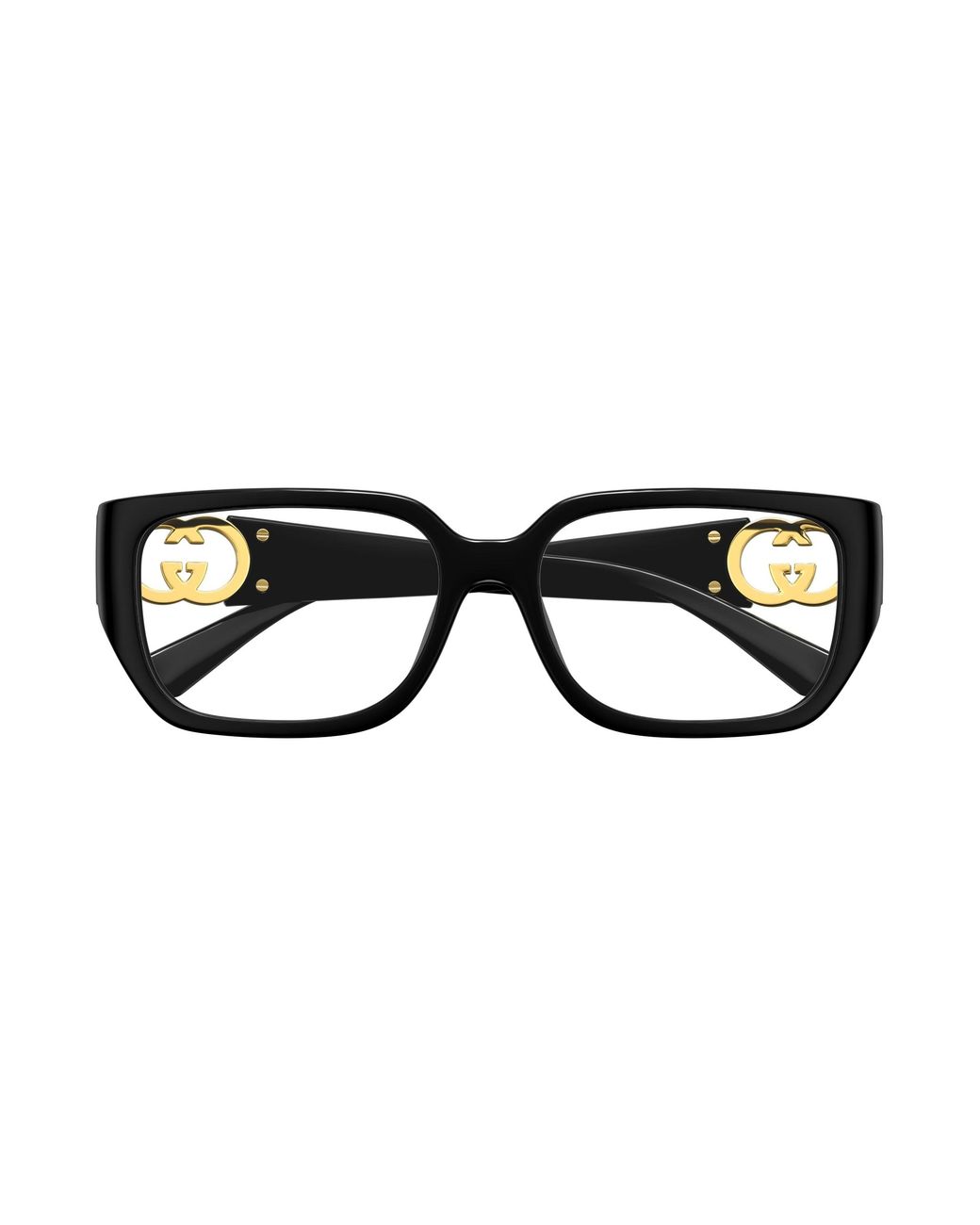 Gucci Black Gg1694Oa 001 Optical Frames Injected Transparent Squared