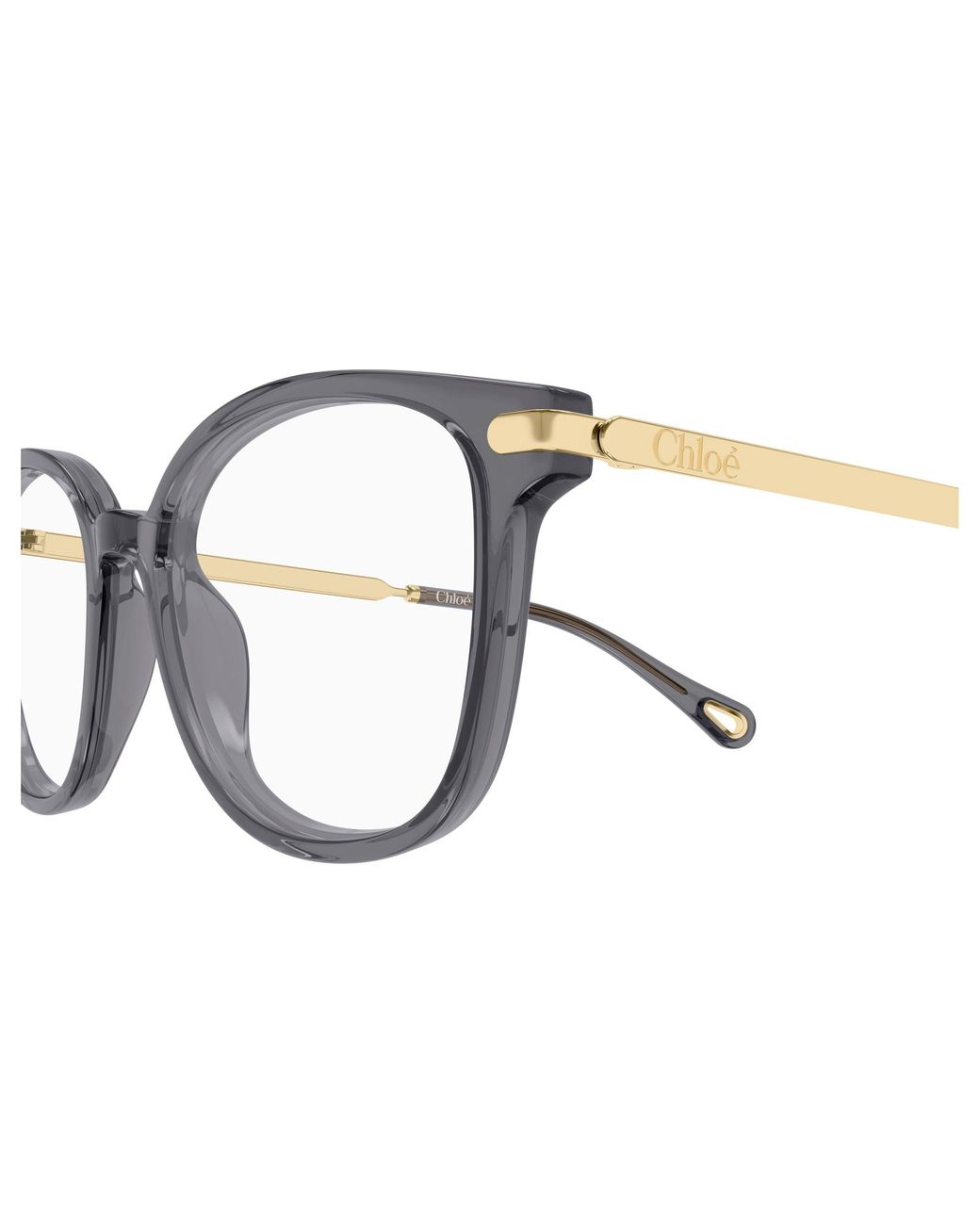 Chloé Black Ch0359O 001 Optical Frames Acetate Transparent Squared