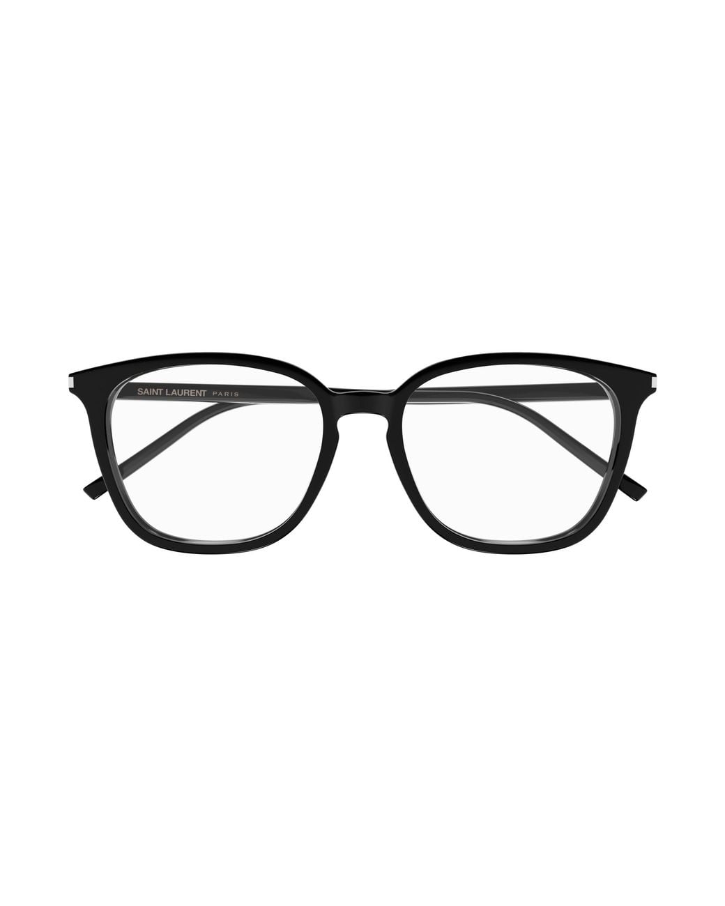 Saint Laurent Black Sl 783/F 001 Optical Frames Acetate Transparent Round