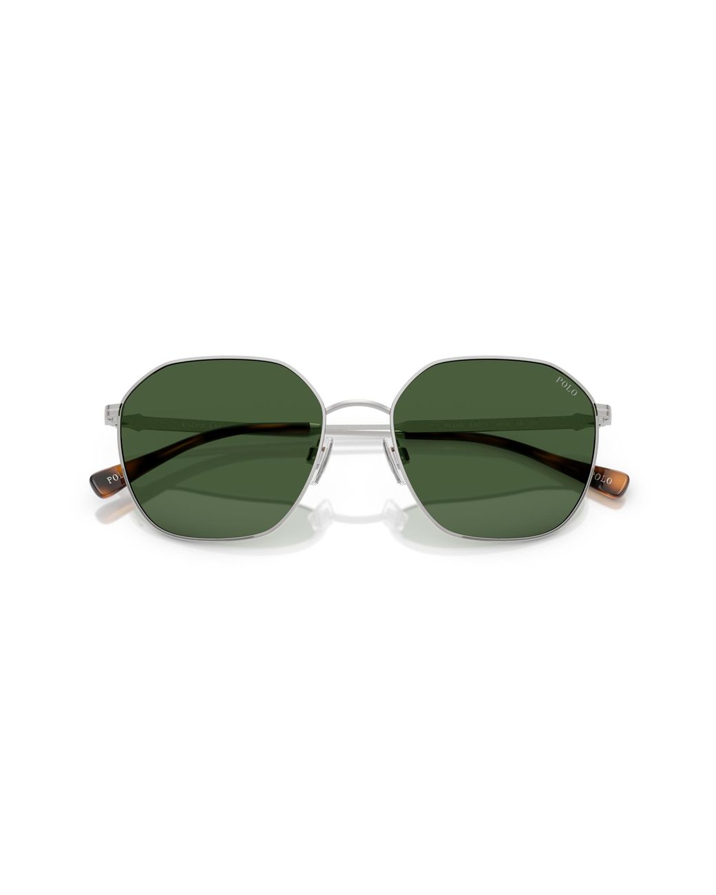 Polo Ralph Lauren Green Ph3160 942371 Sunglasses Metal Geometric Normal for men