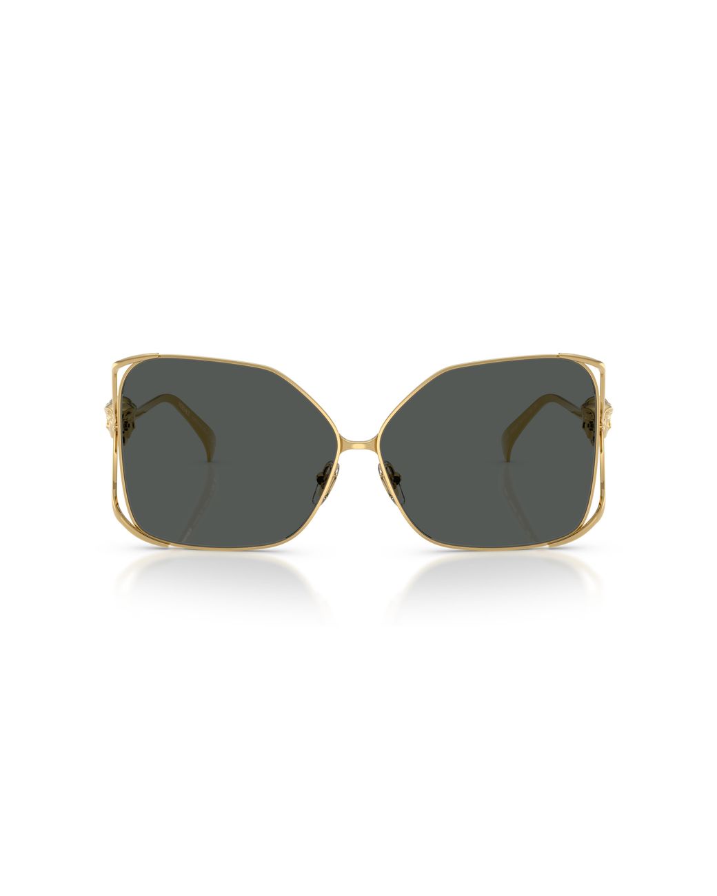 Versace Black Ve2288 100287 Sunglasses Steel Squared Normal