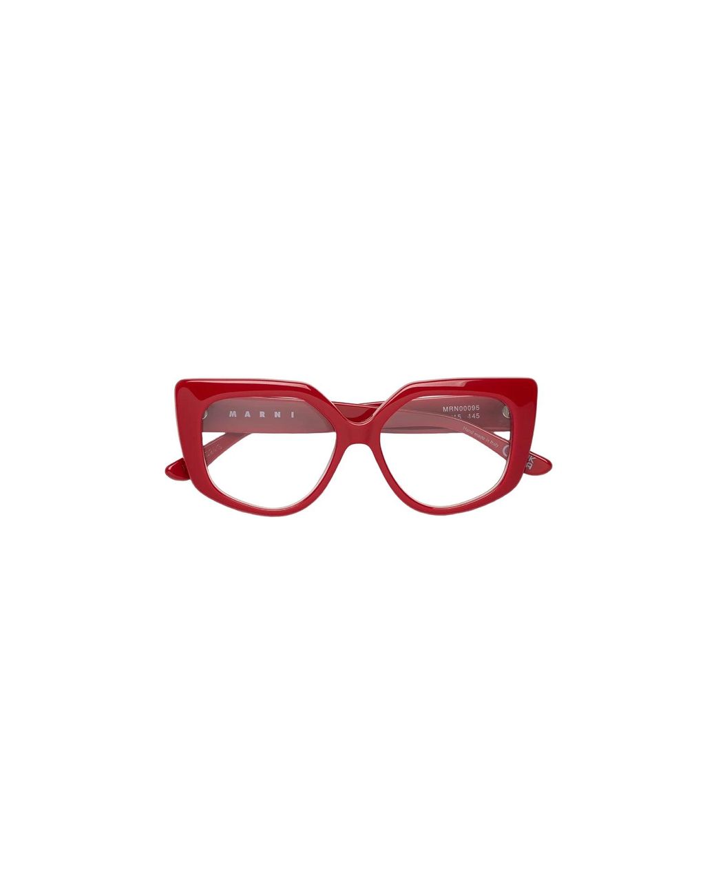Marni Black Fwy Zvier Optical Frames Acetate Geometric