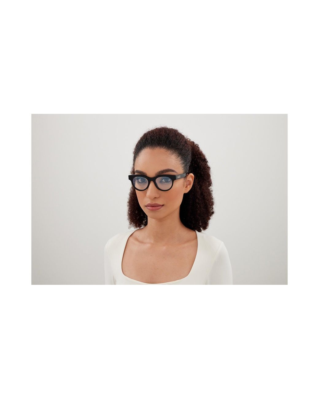 Gucci Black Gg1792S 001 Sunglasses Acetate Transparent Round Photochromic