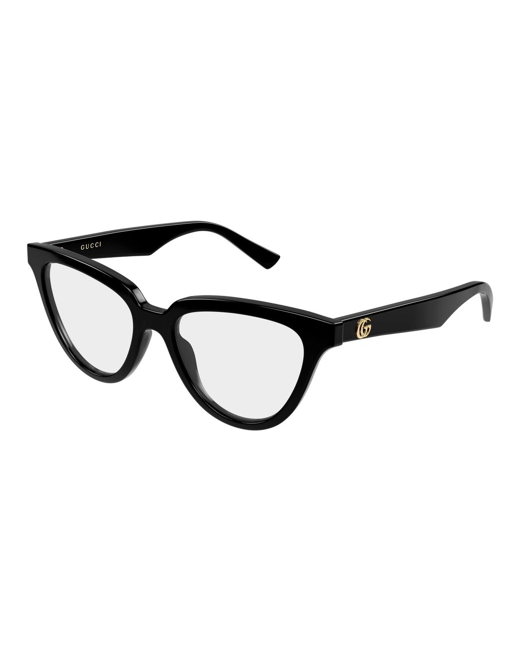 Gucci Black Gg2179O 001 Optical Frames Acetate Transparent Cat Eye
