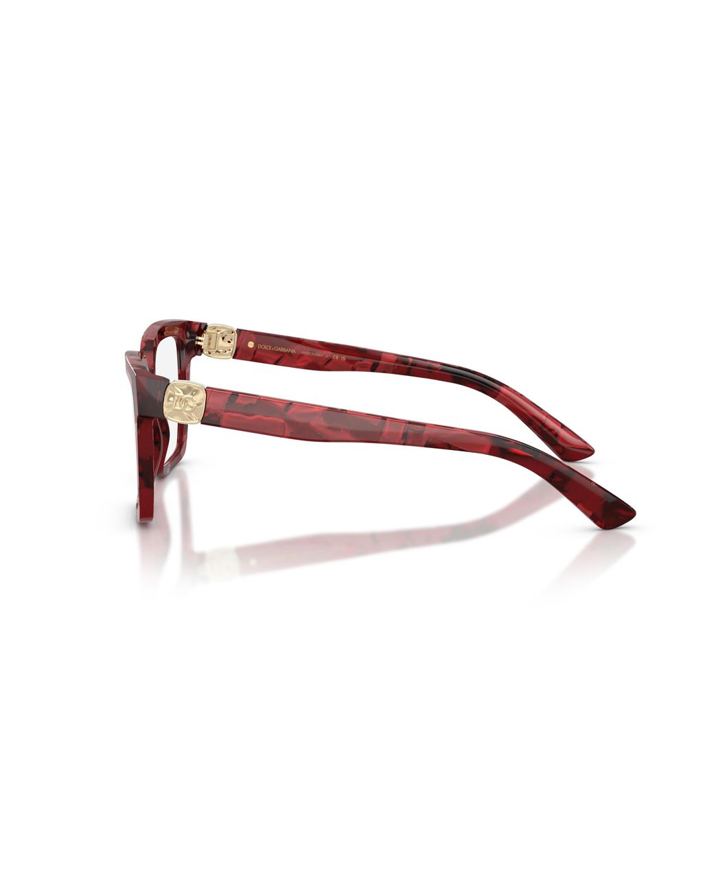 Dolce & Gabbana Black Dg3395 3463 Optical Frames Acetate Squared Normal