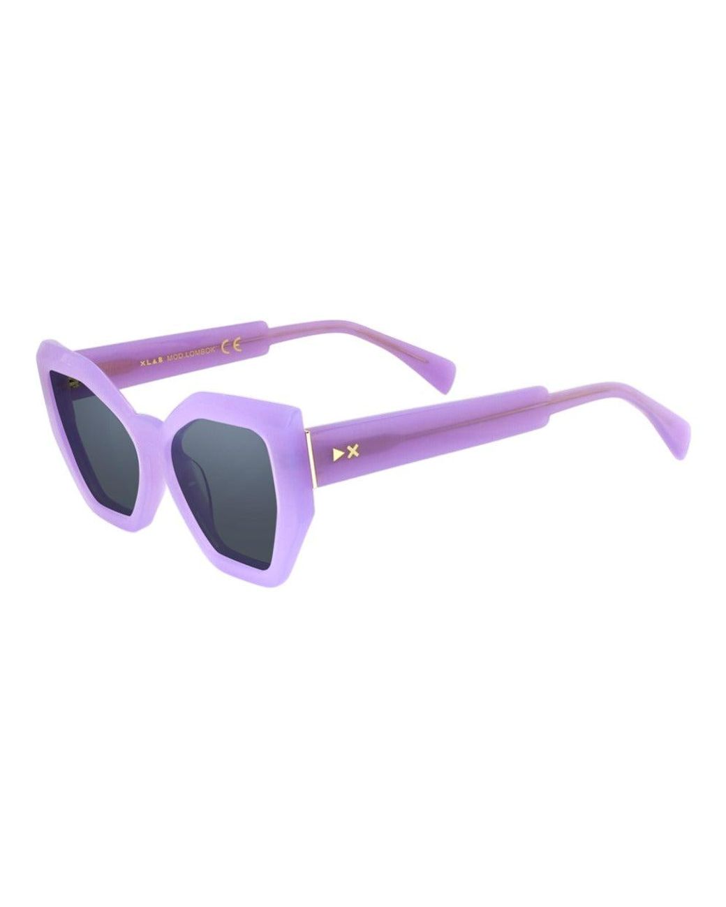 Xlab Purple Lombok Optical Frames Acetate Cat Eye Anti- Light Anti Light