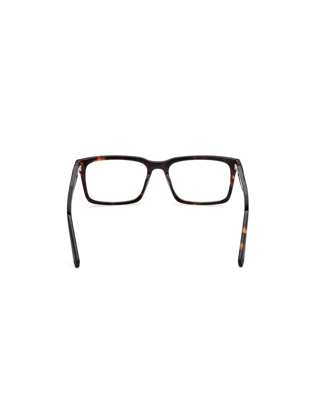 Guess Black Gu50448 52 Optical Frames Acetate Squared Normal for men