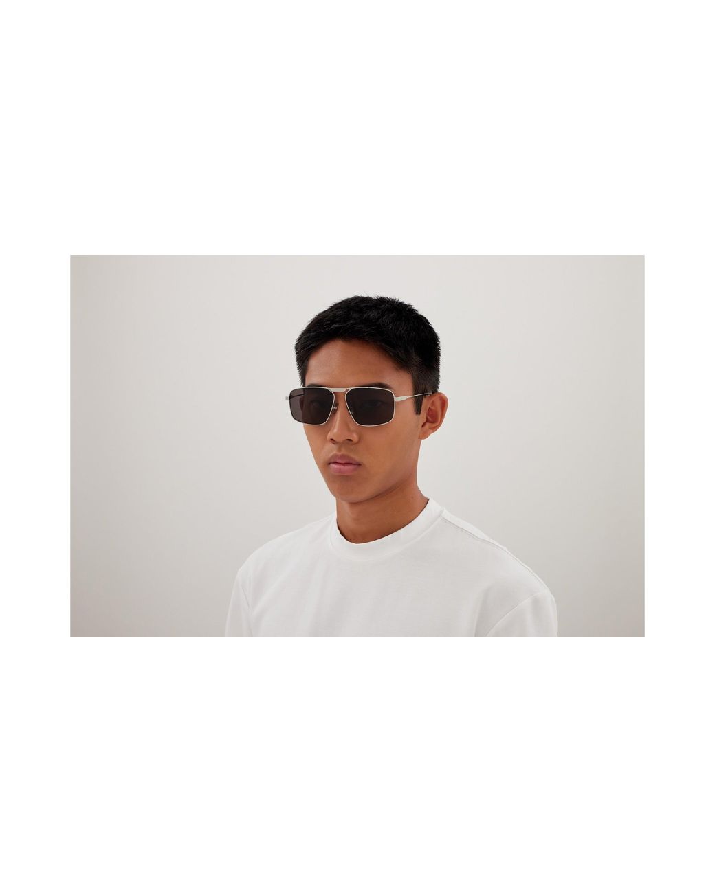 Balenciaga Black Bb0418Sk 002 Sunglasses Acetate Pilot for men