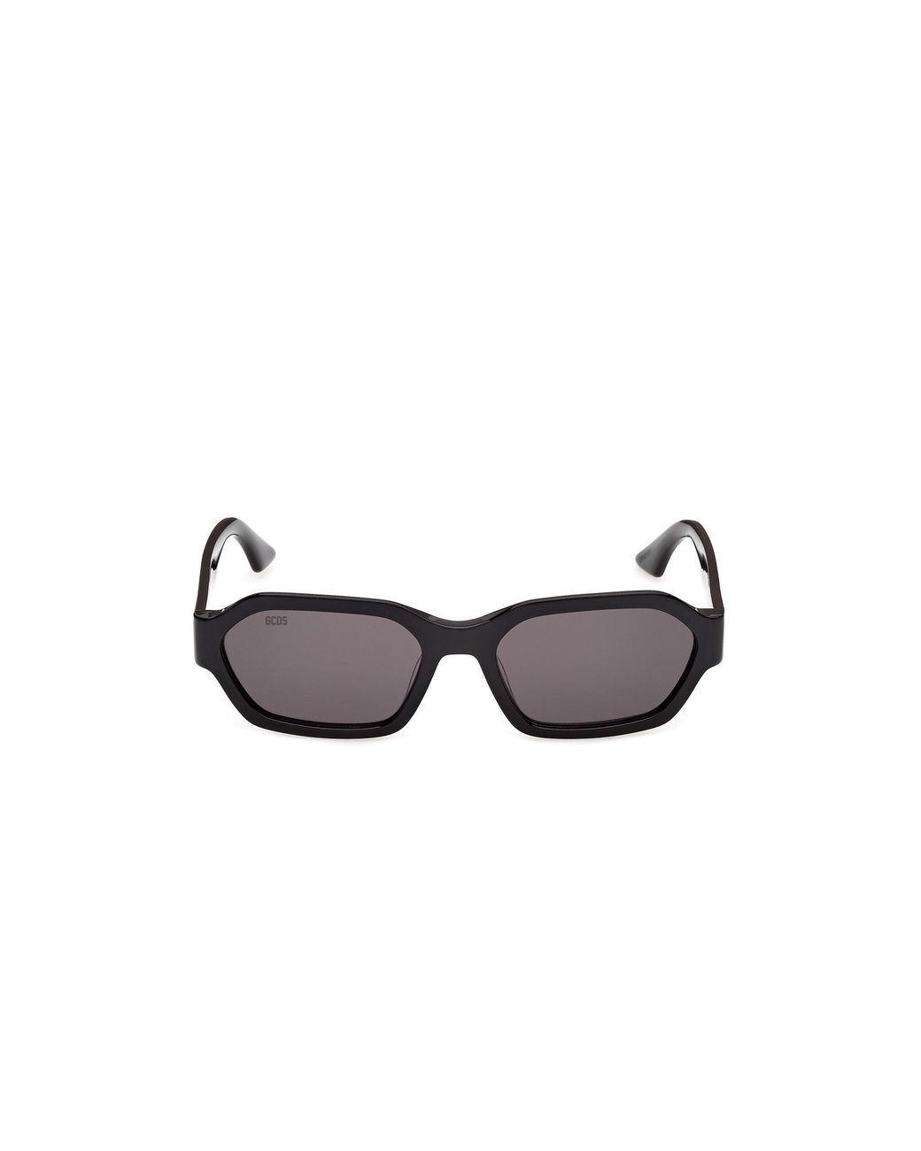 Gcds Black Gd0076 01A Sunglasses Acetate Smoke Geometric Normal