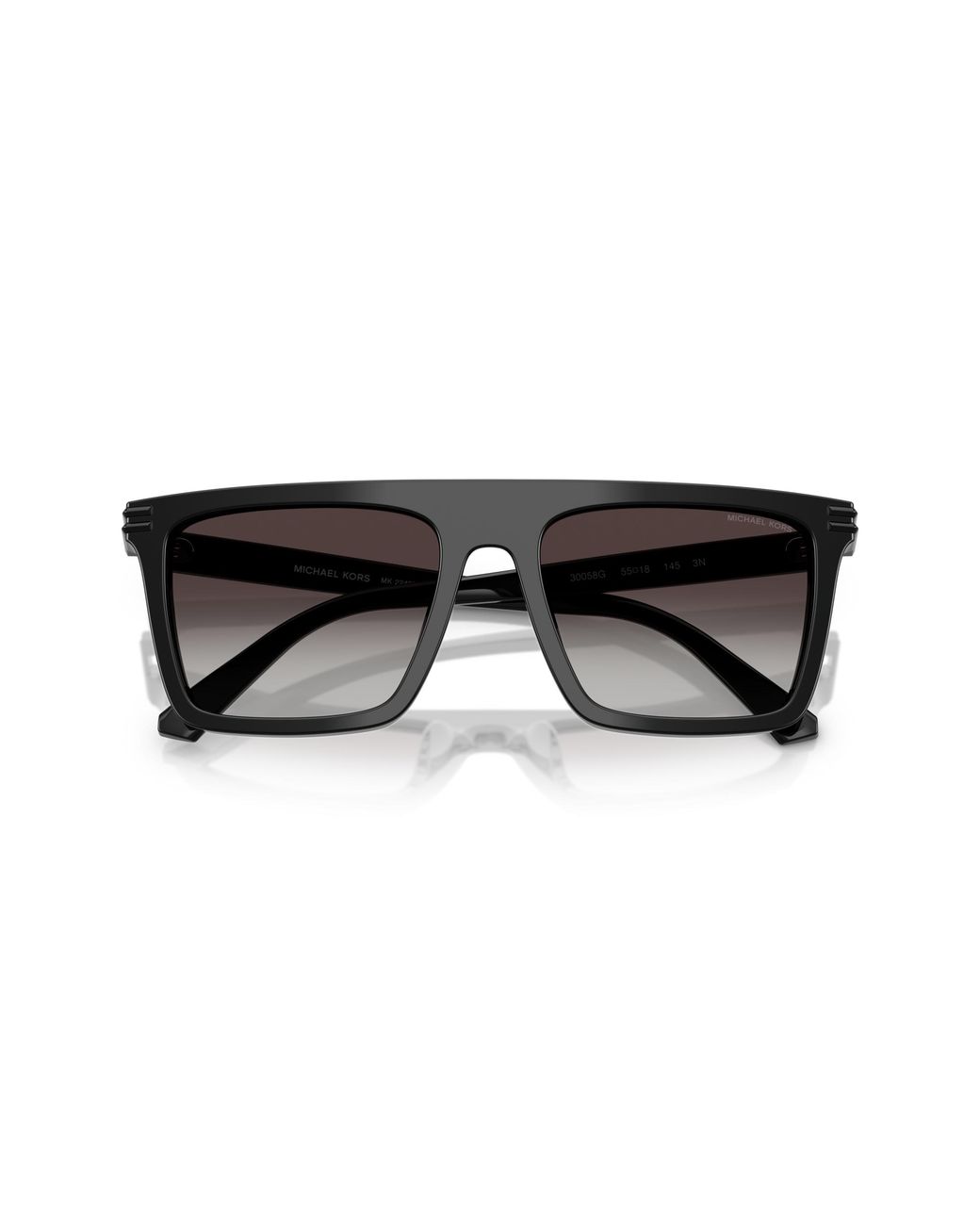 Michael Kors Black Mk2249U Edgewater 30058G Sunglasses Acetate Squared Normal Shaded for men