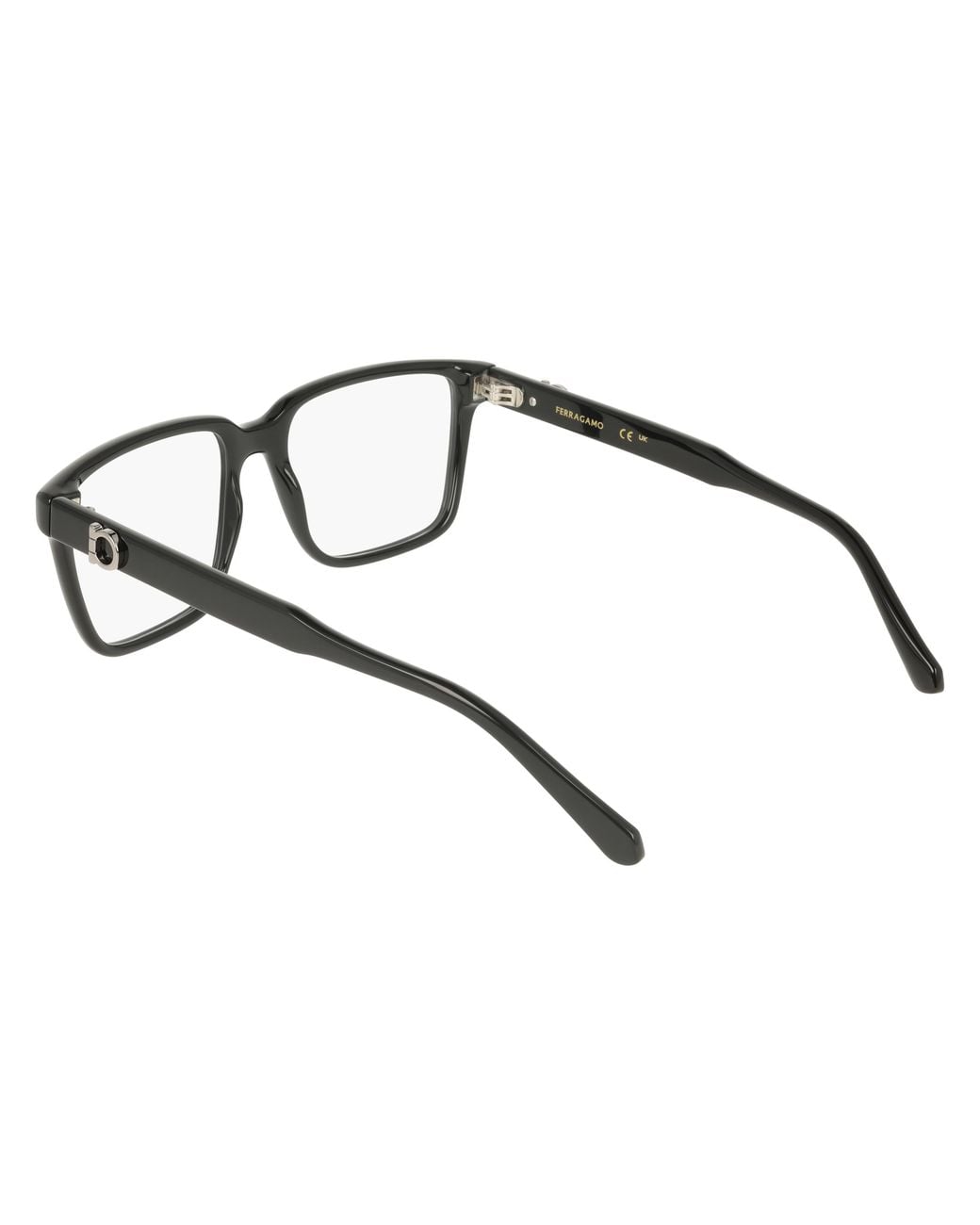 Ferragamo Black Sf3028E 001 Optical Frames Squared Normal for men