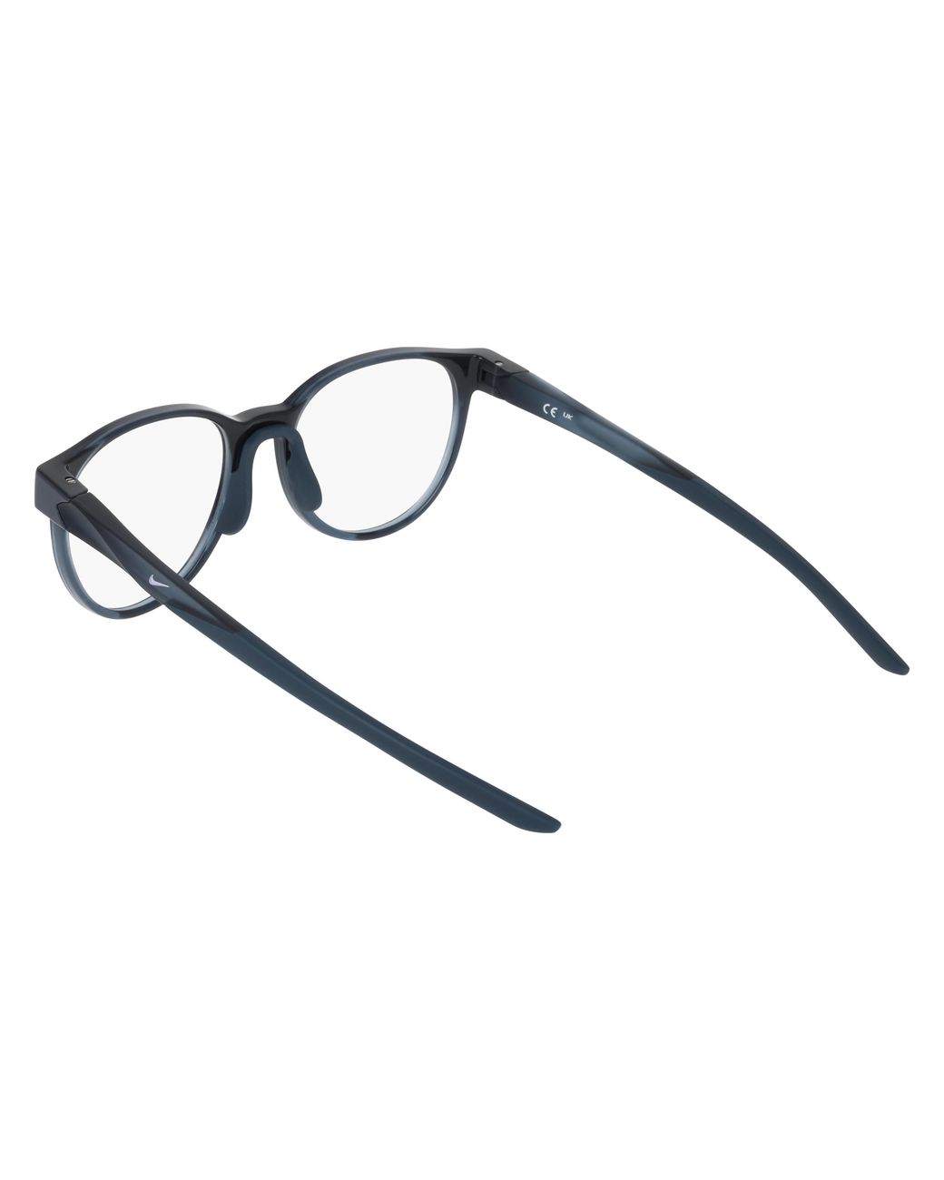Nike Black 7407 309 Optical Frames Bio-Injected Round Normal