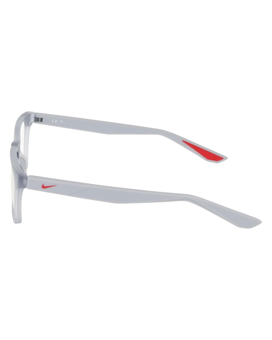 Nike Black 7415 030 Optical Frames Bio-Injected Squared Normal for men