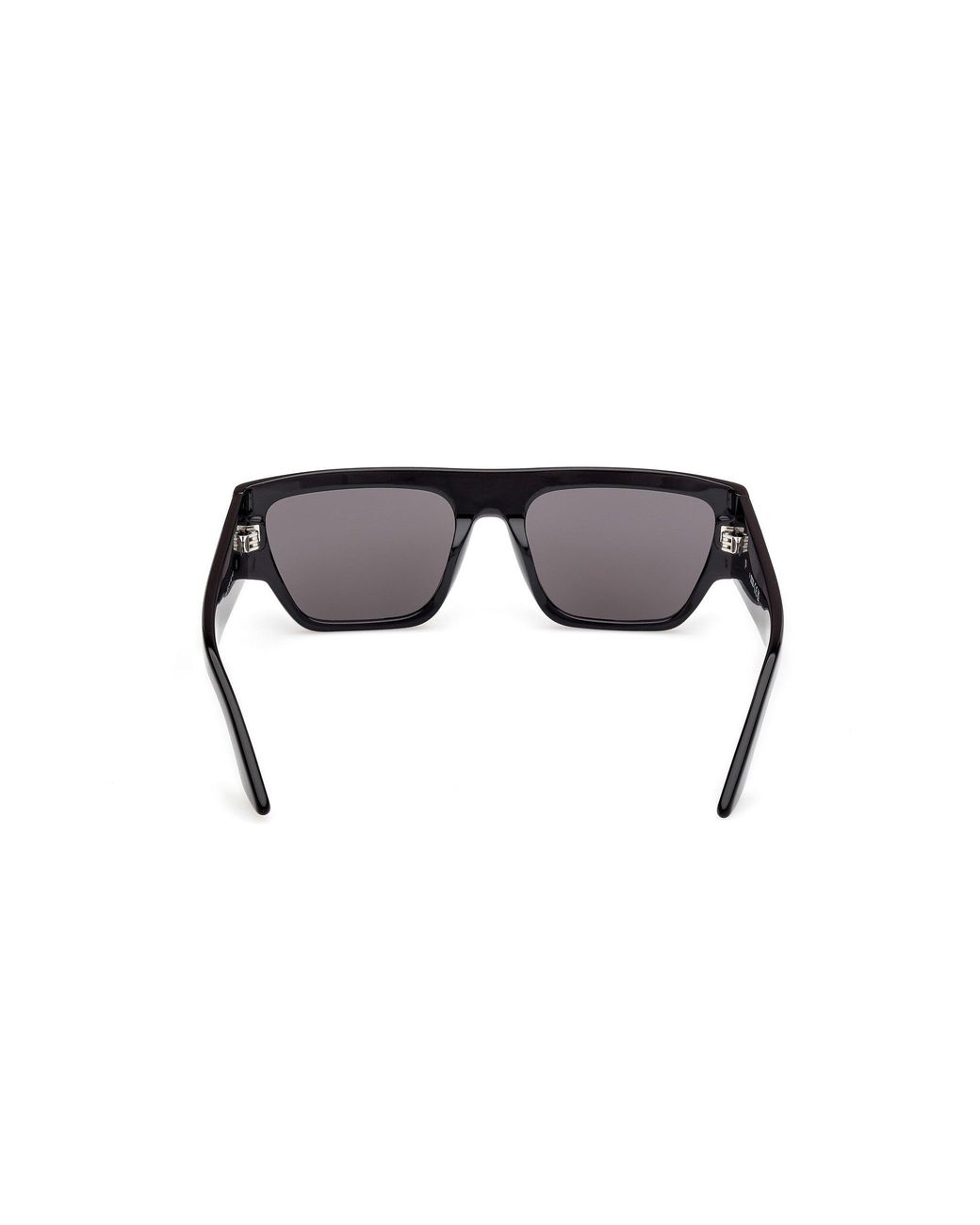 Gcds Black Gd0064 01A Sunglasses Acetate Smoke Geometric Normal