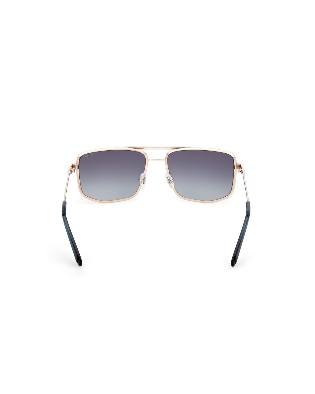 Guess Black Gu00208 33W Sunglasses Metal Squared Normal for men