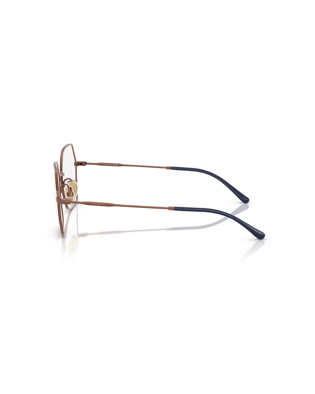 Vogue Eyewear Black Vo4297T 5212 Optical Frames Titanium Geometric Normal