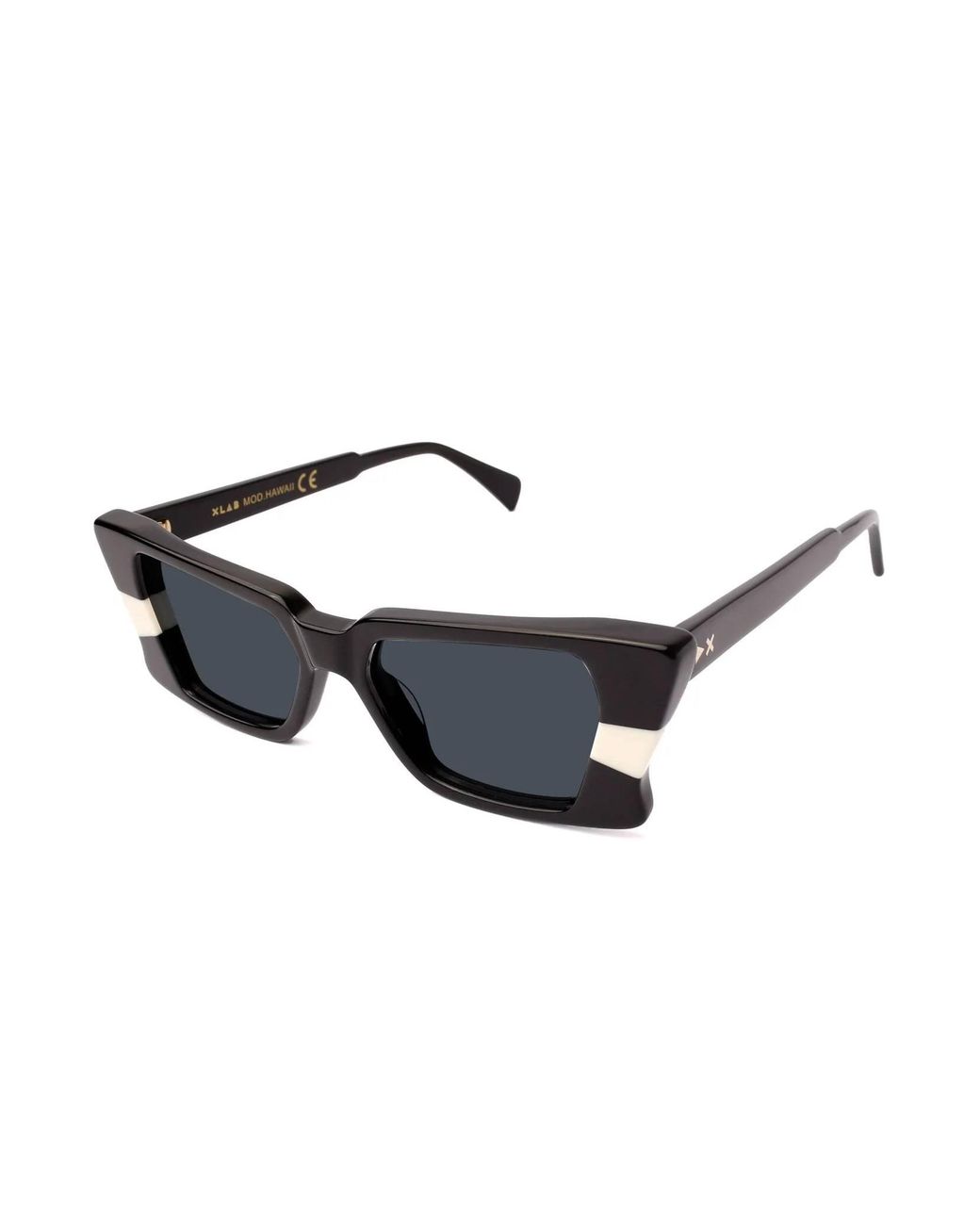 Xlab Brown Hawaii Sunglasses Acetate G15 Squared Polarized