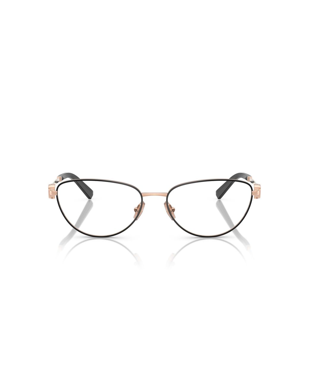 Tiffany & Co Black Tf1164B 6105 Optical Frames Steel Round Normal