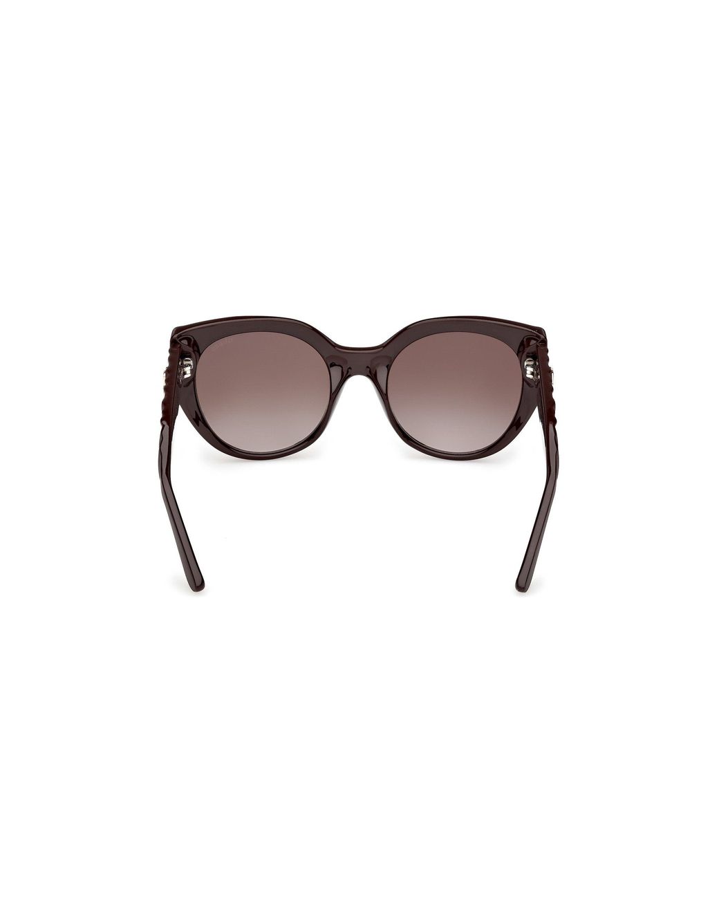 Guess Black Gu00255 48F Sunglasses Injected Cat Eye Normal