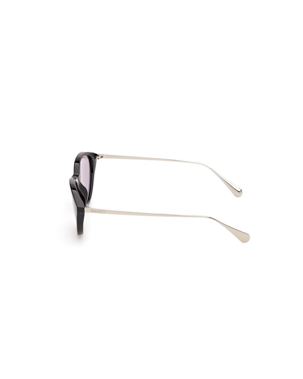 MAX&Co. Black Mo0173 01A Sunglasses Injected Smoke Mask Normal